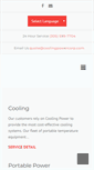Mobile Screenshot of coolingpowercorp.com